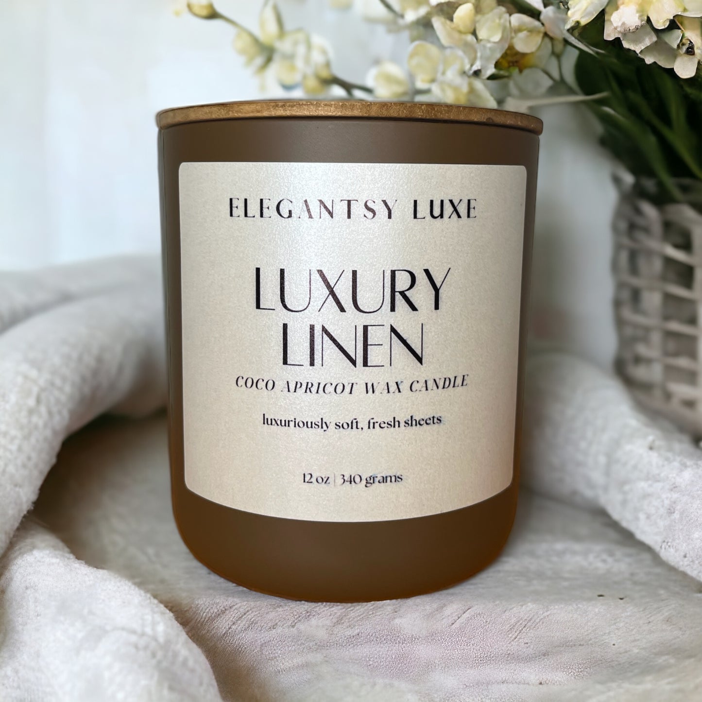 Luxury Linen Candle