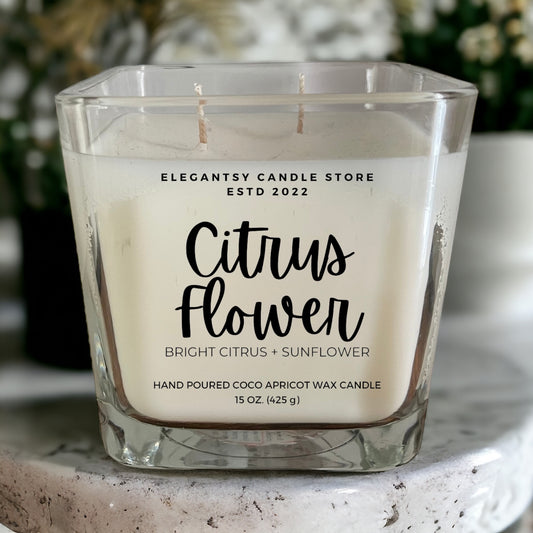 Citrus Flower Candle