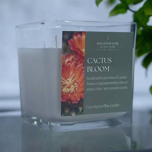 CACTUS BLOOM CANDLE