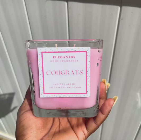 CONGRATS CELEBRATION CANDLE